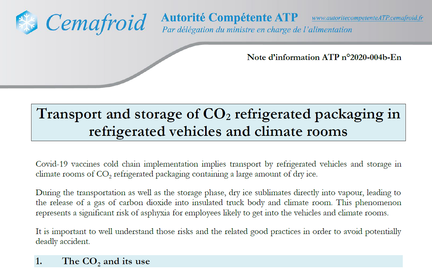 Note ATP Transport CO2